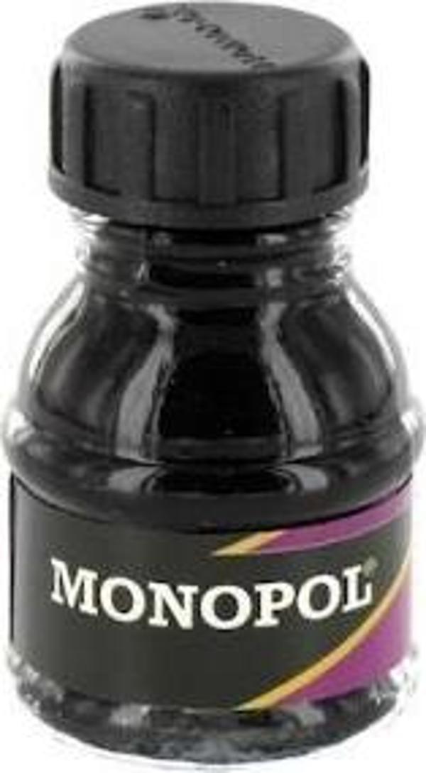 Monopol 1102 Çini Mürekkebi Cam Şişede Siyah (12 Li Paket) - Image 1