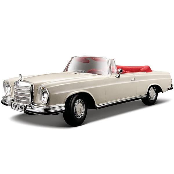Maisto 1:18 1967 Mercedes-Benz 280 SE Model Araba - Image 1