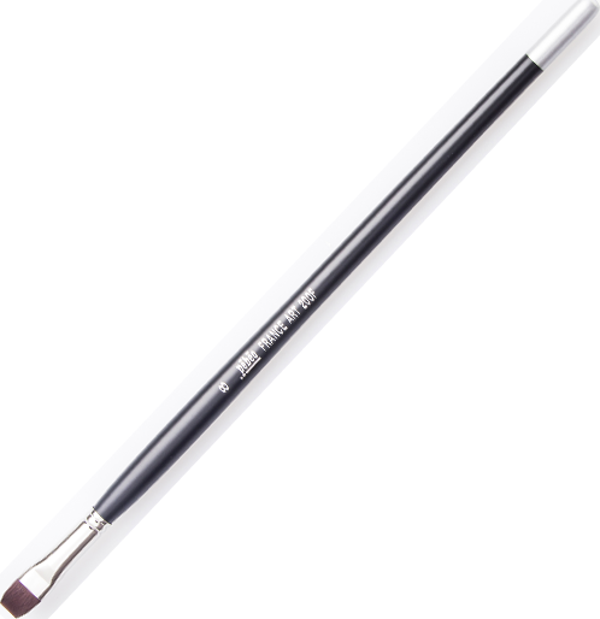 Pebeo 200F-8 Fırça Siyah Sentetik Kıl Akrilik Ve Yağlı Boya Fırçası (12 Li Kutu) - Image 1