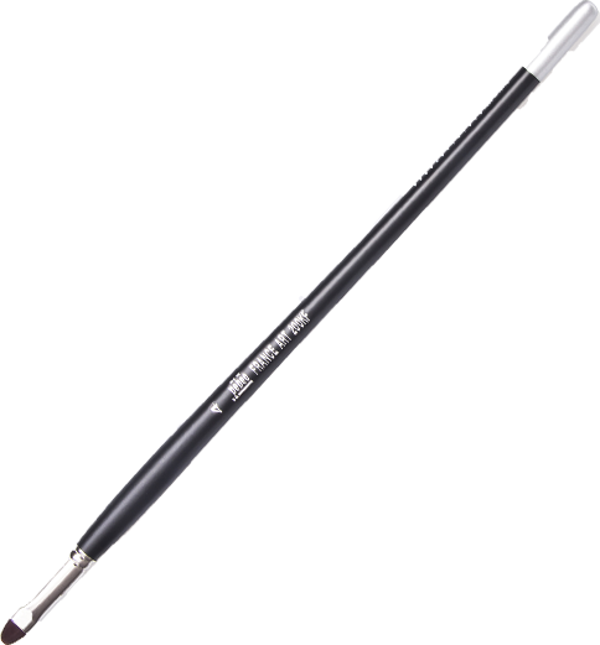Pebeo 200Kf-4 Fırça Siyah Sentetik Kedi Dili Akrilik Ve Yağlı Boya Fırçası (12 Li Kutu) - Image 1