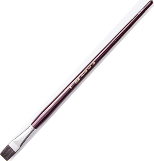 Pebeo 210-16 Fırça Yüksek Kalite Samur Kılı Akrilik Ve Yağlı Boya Fırçası (12 Li Kutu) - Image 1