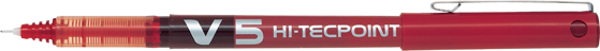 Pilot Roller Kalem Hi-Tecpoint İğne Uç 0.5 Mm Kırmızı Bx-V5-R (12 Li Kutu) - Image 1