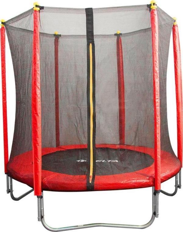 Delta Fileli Korumalı 183 cm x 200 cm Trampolin- 72 inç Trambolin - Image 1