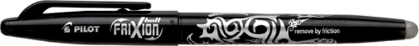 Pilot Silinebilir Roller Kalem Frixion Bilye Uç 0.7 Mm Siyah Bl-Fr7 (12 Li Kutu) - Image 1