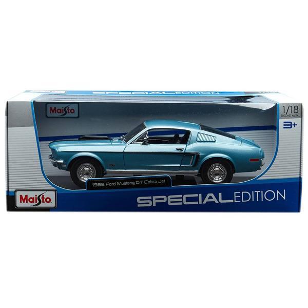 Maisto 1/18 1968 Model Ford Mustang GT Cobra Jet - Image 1