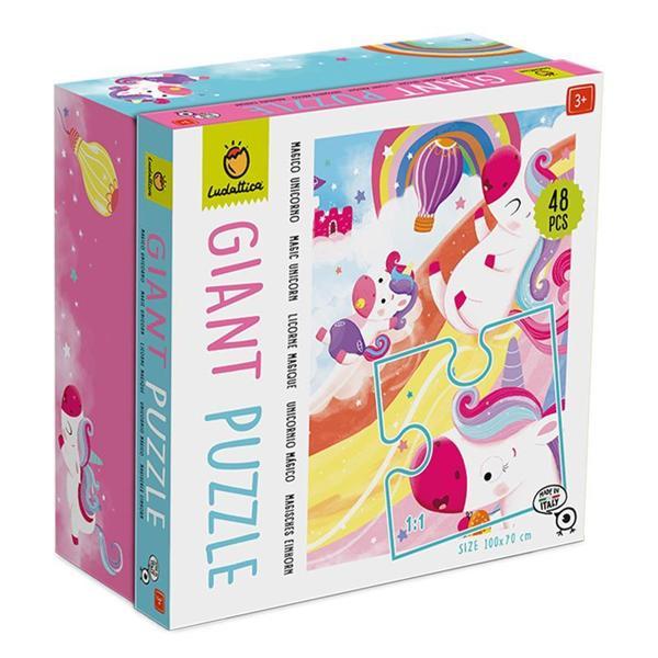 Ludattica Magic Unicorn - Giant Puzzle - Image 1