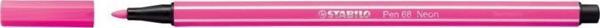 Stabilo 68/056 Keçe Uçlu Boya Kalemi 1 Mm Fosforlu Pembe (10 Lu Kutu) - Image 1