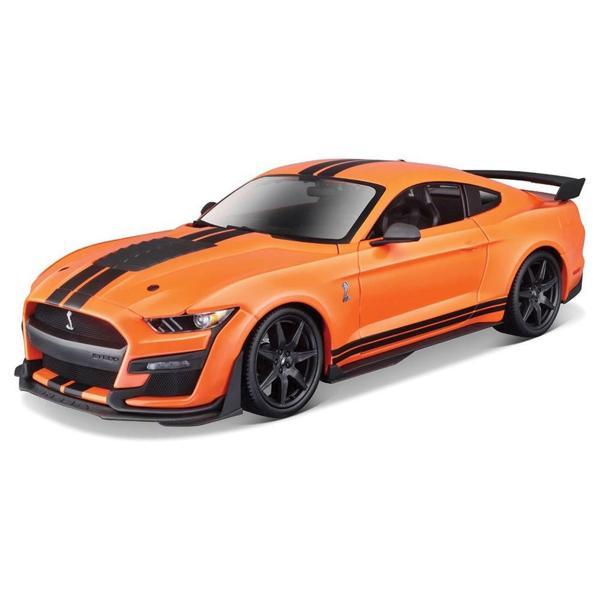 Maisto 1/24 2020 Model Ford Mustang Shelby GT500 - Turuncu - Image 1