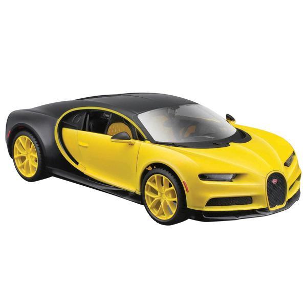 Maisto 1/24 Bugatti Chiron - Sarı - Image 1