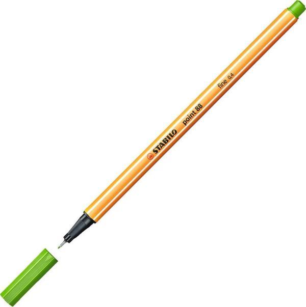 Stabilo 88/43 İnce Uçlu Keçeli Kalem 88 Point 0.4 Mm Yaprak Yeşili (10 Lu Kutu) - Image 1