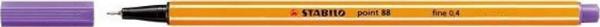 Stabilo 88/55 İnce Uçlu Keçeli Kalem 88 Point 0.4 Mm Mor (10 Lu Kutu) - Image 1