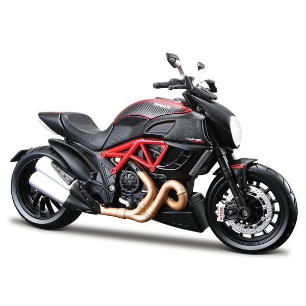 Maisto 1:12 Ducati Diavel Carbon Model Motorsiklet - Image 1
