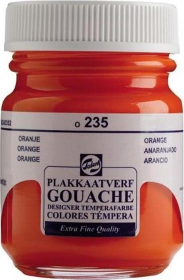 Talens 235 Guaj Boya 16 Ml Orange (Turuncu) (10 Lu Paket) - Image 1