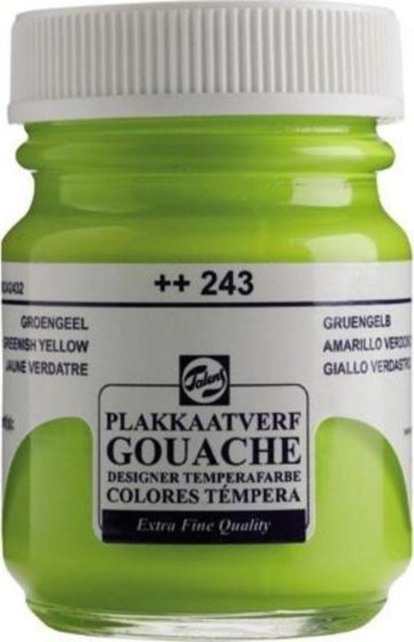 Talens 243 Guaj Boya 16 Ml Greenısh Yellow (Yeşilimsi Sarı) (10 Lu Paket) - Image 1