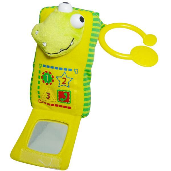 Biba Sesli Aynalı Titreşimli İlk Telefon Arkadaşım Timsah - Image 1