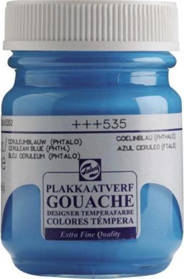 Talens 535 Guaj Boya 16 Ml Cerulean Blue (Gök Mavisi) (10 Lu Paket) - Image 1