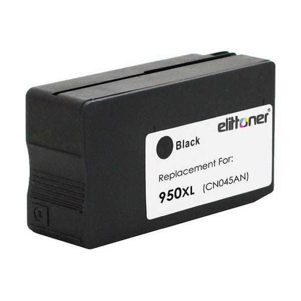Elittoner HP 950XL Black Siyah Yüksek Kapasite Kartuş, OJ8100, OJ8600 CN045AE - Image 1
