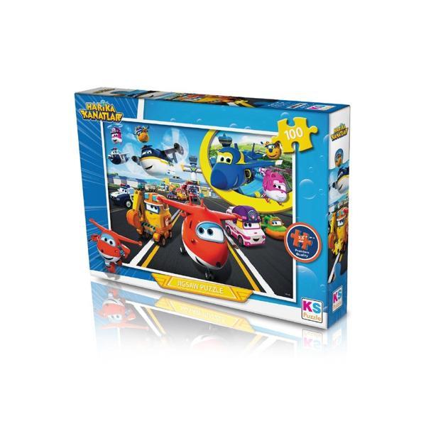 KS Games Puzzle 100 Parça Harika Kanatlar Puzzle Lisanslı Ürün - Image 1