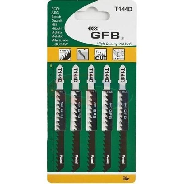 Gfb T144D Dekupaj Ağzı Ahşap Hcs 5 Li Paket - Image 1