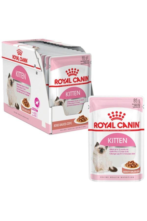 Yavru Kedi Yaş Mama 12 Adet X 85 gr Gravy Soslu - Image 1