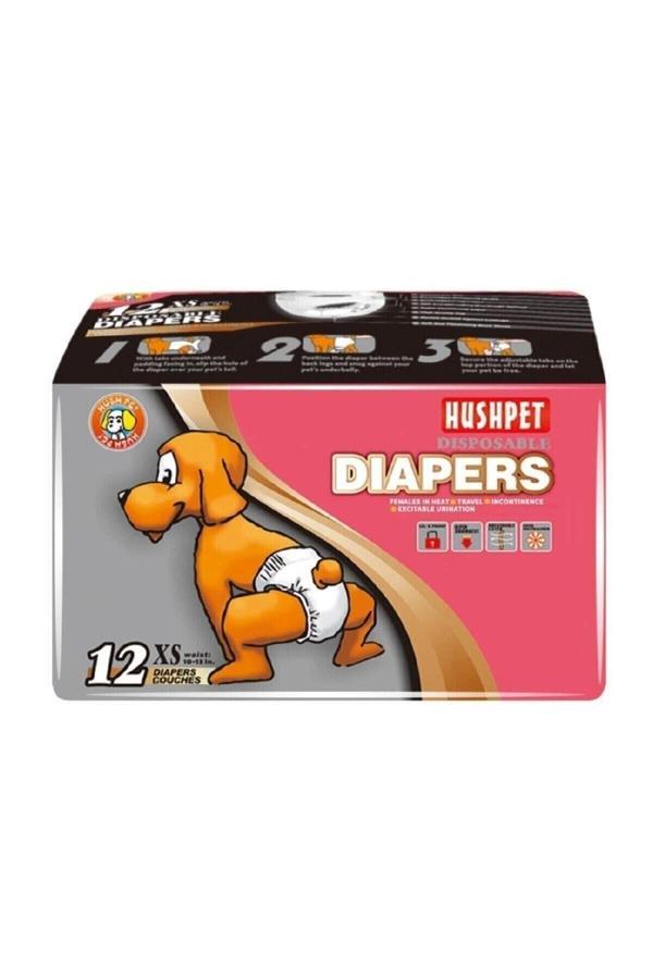 Köpek Çiş - Regl Külot Bezi Xs Boy 12li - Image 1