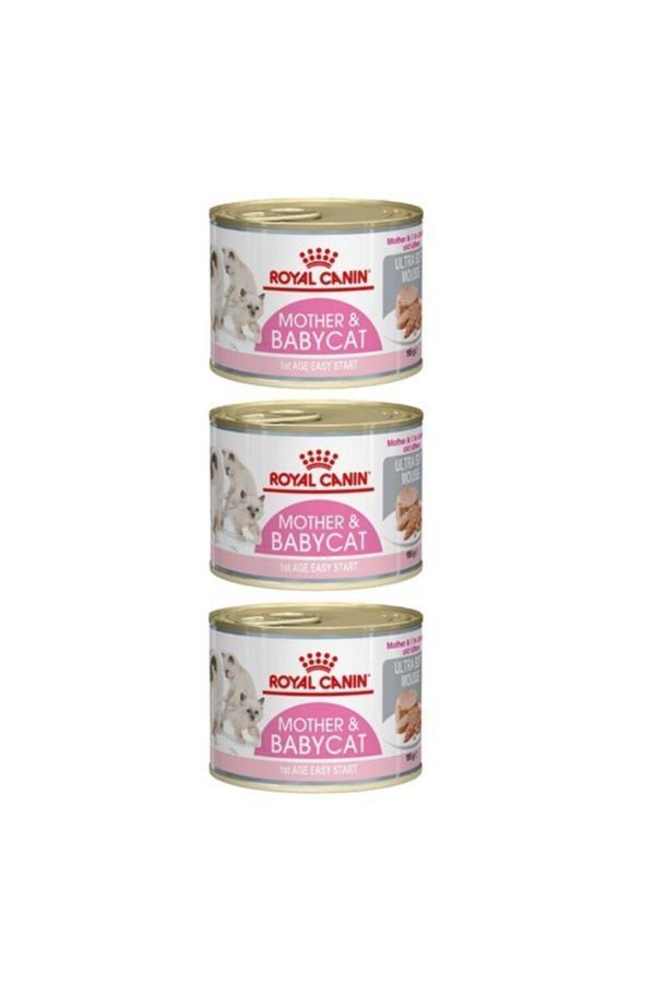 Mother & Babycat Konserve Kedi Maması 195 Gr X 3 Adet - Image 1