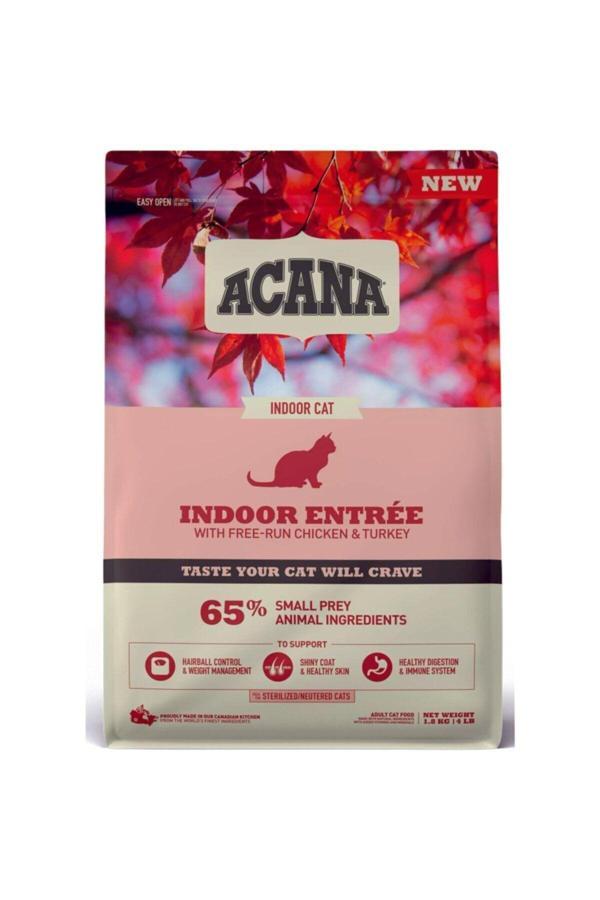 Indoor Entree Hairball Control Tavuklu Ve Hindili Kısırlaştırılmış Kedi Maması 1,8kg - Image 1