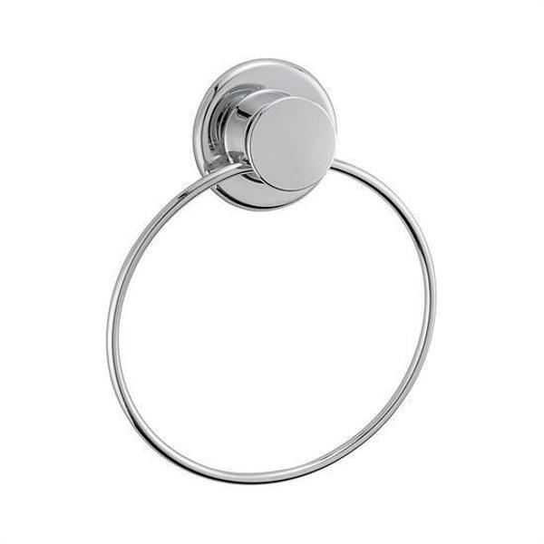 Büro Ev Ofis Banyo için Yapışır Yuvarlak Metal Havluluk Askısı Aparatı - Image 1