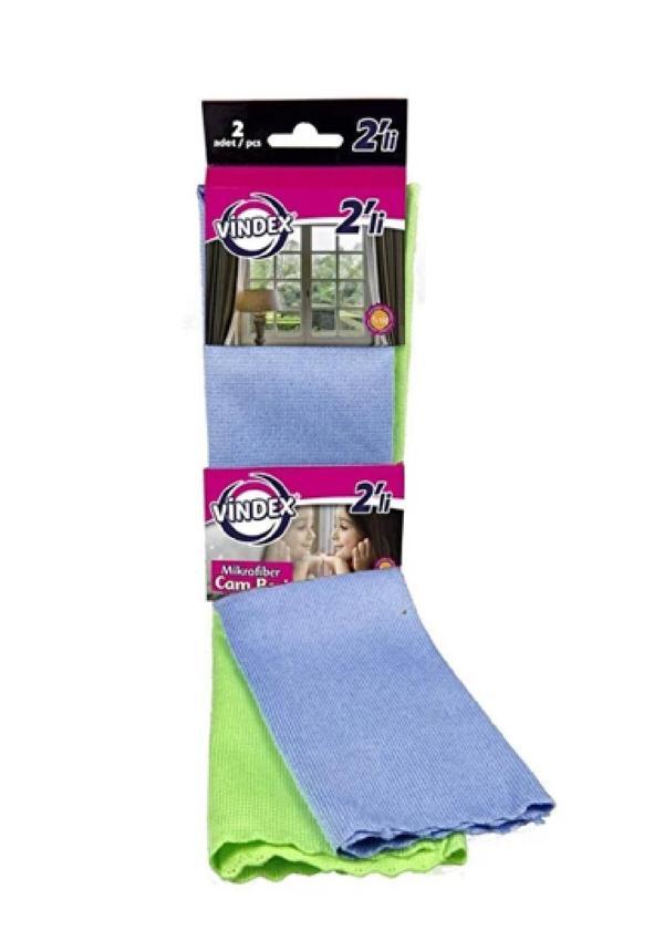 Vindex Mikrofiber Cam Bezi 2li 1010311 - Image 1