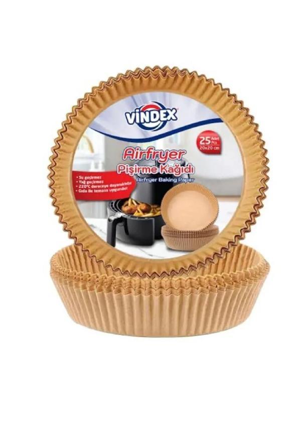 Vindex Airfry Pişirme Kağıdı 20cm 1211116 - Image 1