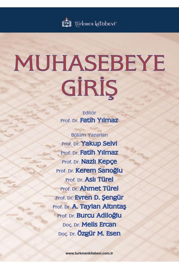 Türkmen Kitabevi Muhasebeye Giriş - Türkmen Kitabevi - Image 1