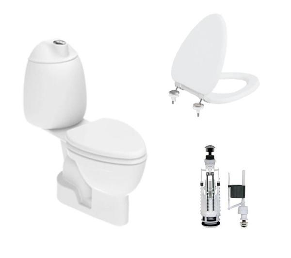 Creavit Çocuk Klozet + Rezervuar + Yavaş Kapanır Kapak + İç Takım Set - Image 1