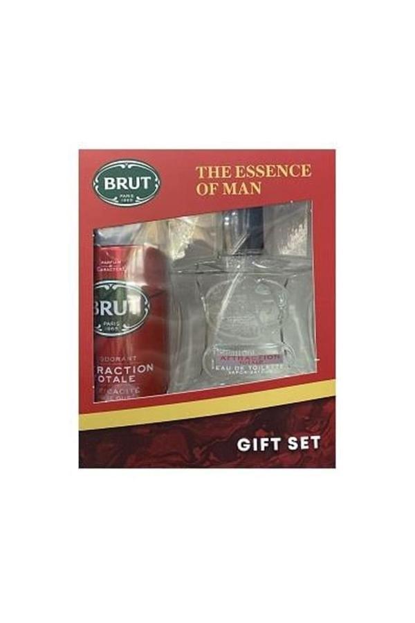 Brut Attraction Totale EDT 100 ML Essence Gift SET - Image 1