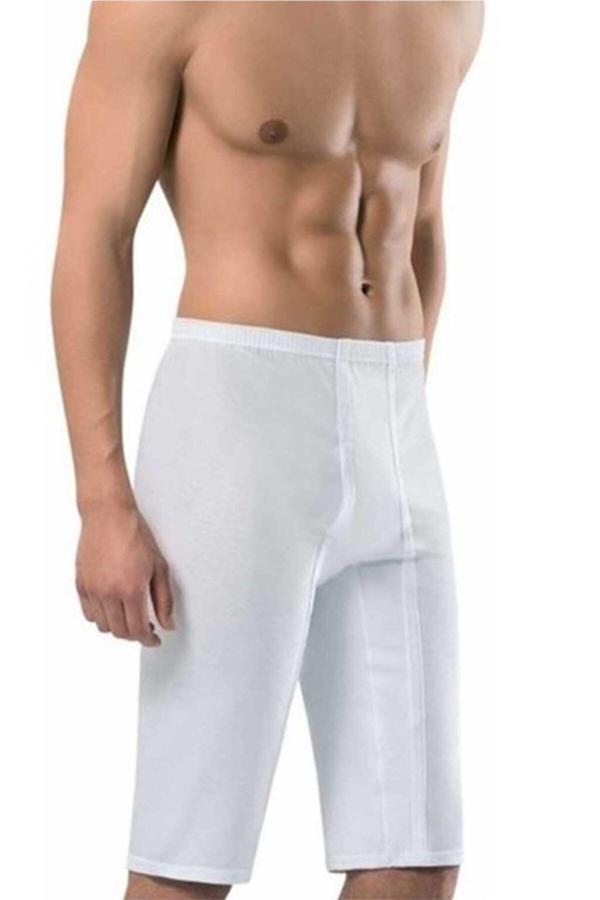 Güryıldız Underwear 3'Lü Paket Paket Penye Osmanlı Donu Beyaz 24505B - Image 1