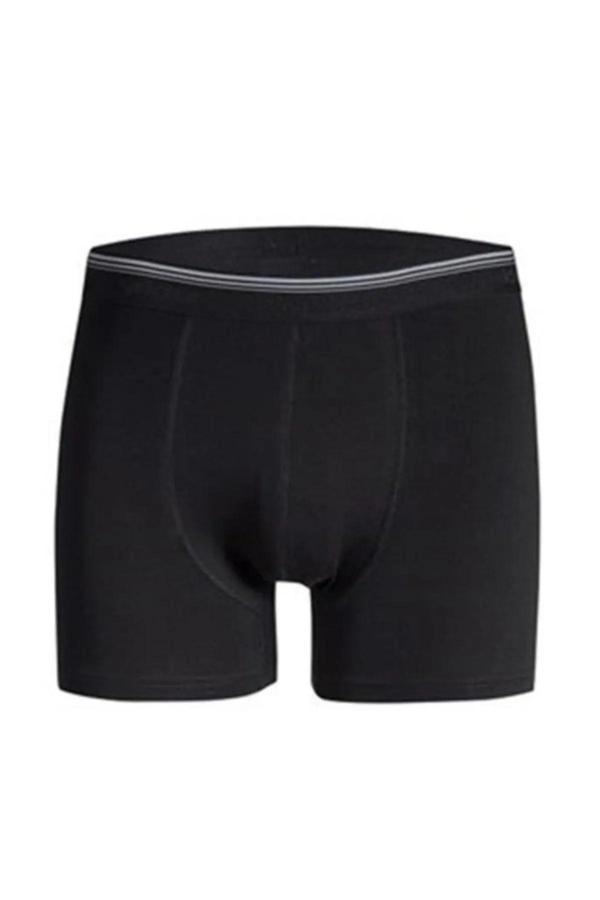 Güryıldız Underwear Güryıldız 12'Li Siyah Kısa Spor Kesim Likralı Boxer 24513 - Image 1