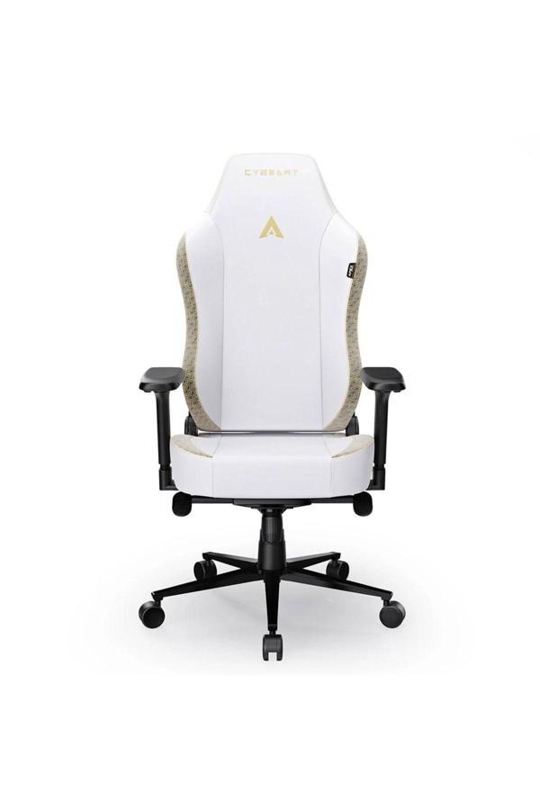 Cybeart Apex Neo Series – Lunar Edition Pu Deri Bel Destekli 4D Hafızalı Yastık Oyuncu Koltuğu - Image 1