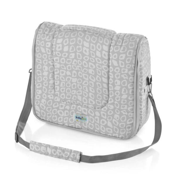 Nessiworld BabyJem Babynest Çanta 771 Gri Kare - Image 1
