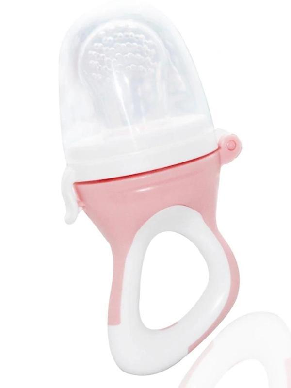 Nessiworld Silikon Uçlu Meyve Sebze Emziği 600 Pembe - Image 1