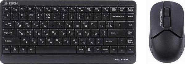 A4 Tech Fg1112 2.4G Siyah Q Fn-Mm Klavye + Optik Mouse Set - Image 1