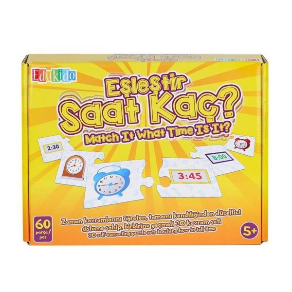 Nessiworld EDU-1016 Eşleştir Saat Kaç -Chiva - Image 1