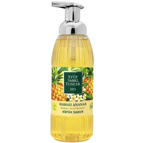 Nessiworld Eyüp Sabri Tuncer Doğal Zeytinyağlı Köpük Sabun 500 ml Hawaii Ananas - Image 1