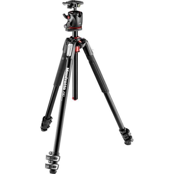 Manfrotto MK190XPRO3-BHQ2 Ball Head Aluminum Tripod Kit - Image 1