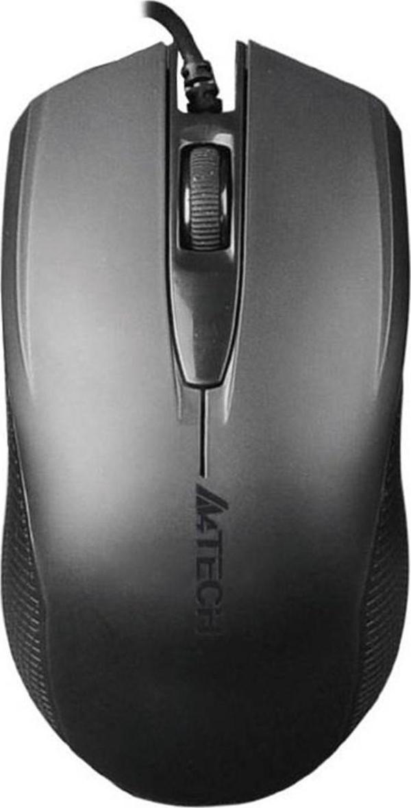 A4 Tech V-Track 1000 Dpi Usb Kablolu Mouse Siyah OP-760  - Image 1