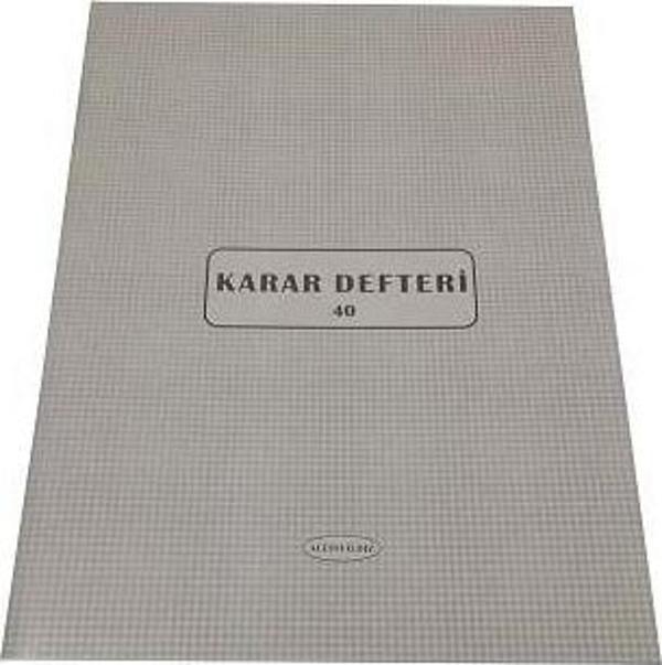 Altınyıldız Karar Defteri Karton Kapak 40 Yaprak CEMD-034 (12 Li Paket) - Image 1