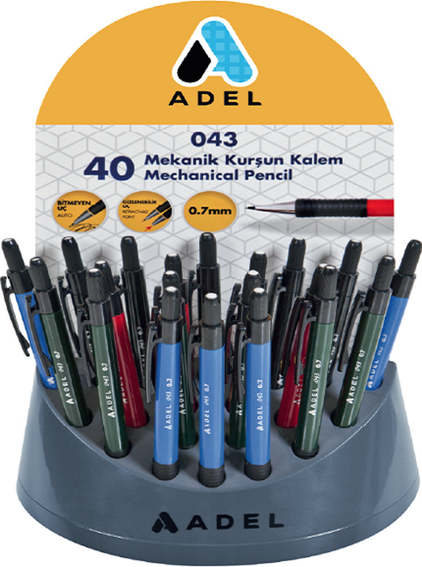 Adel Auto 043 Opak Versatil Kalem 0.7 4012043031 (1 Adet) - Image 1