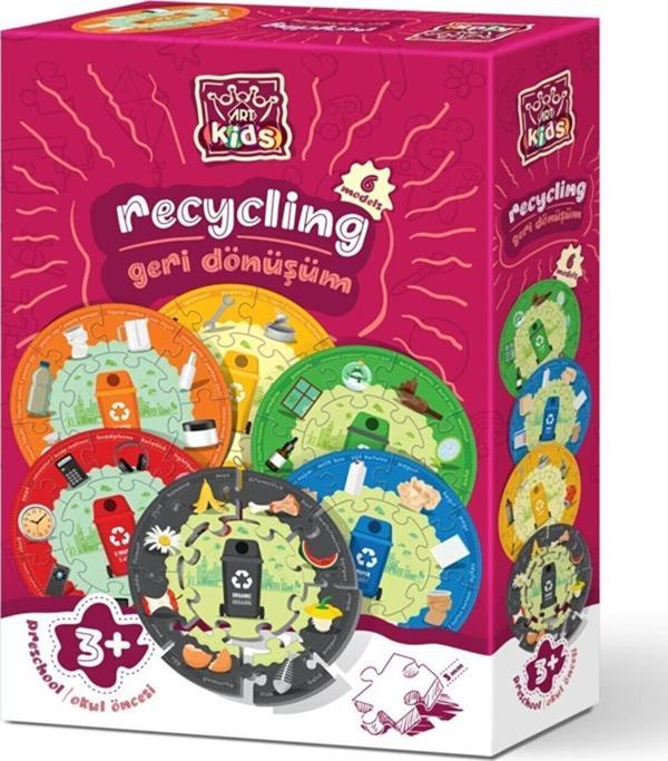 Art Kids Geri Dönüşüm 54 Parça Puzzle 5832 - Image 1