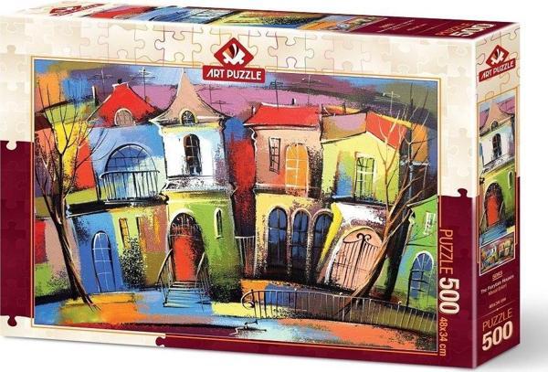 Art Puzzle 500 Parça Puzzle Masal Evi 5093 - Image 1