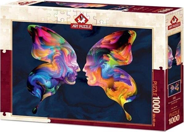 Art Puzzle 1000 Parça Puzzle Kelebek Aşkı 5201 - Image 1