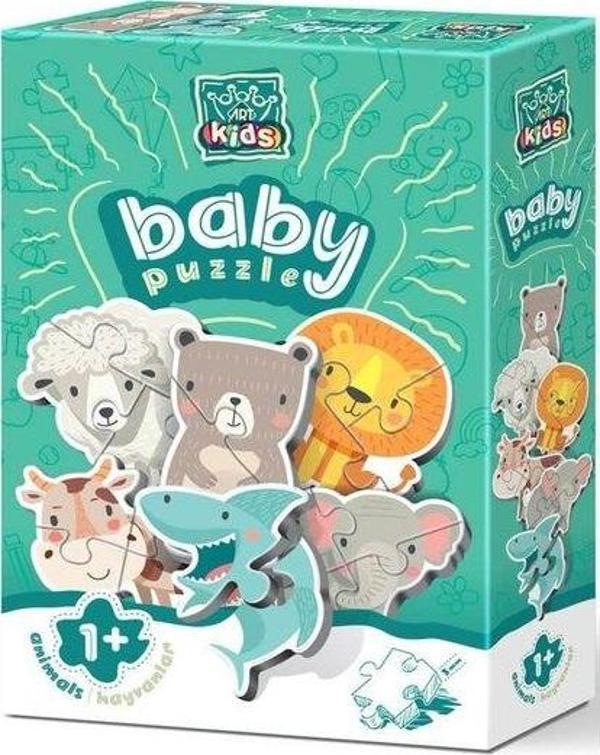 Art Puzzle Hayvanlar Baby 6 Model 19 Parça Puzzle 5820 - Image 1