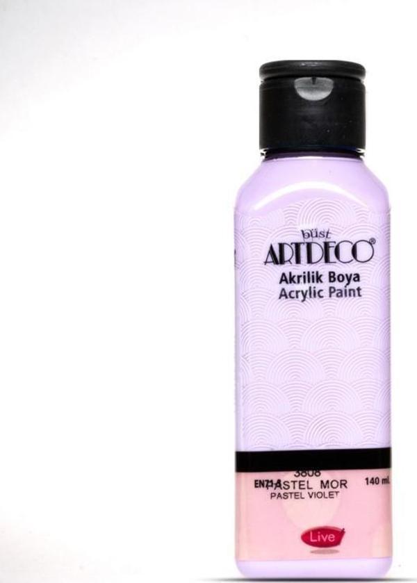 Artdeco Akrilik Boya Pastel 140 Ml Pastel Mor 3808 - Image 1